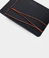 Immaculate Vegan - ASHOKA Paris Grand porte-cartes en champignon Mylo™️ orange