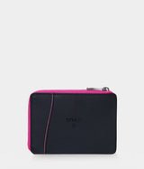 Immaculate Vegan - ASHOKA Paris Grand porte-cartes en champignon zippé Mylo™️ rose