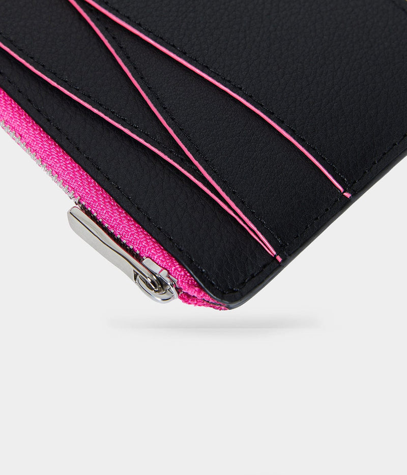 ASHOKA Paris Grand porte-cartes en champignon zippé Mylo™️ rose
