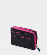 Immaculate Vegan - ASHOKA Paris Grand porte-cartes en champignon zippé Mylo™️ rose