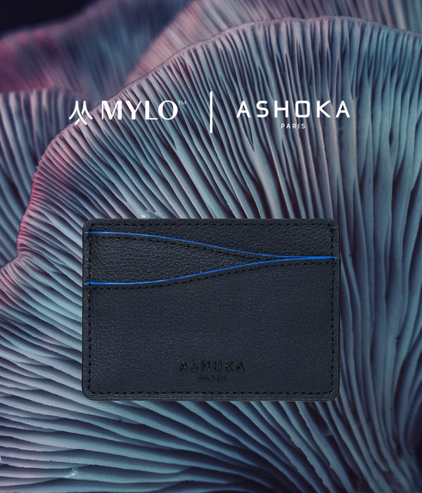 ASHOKA Paris Porte-cartes en champignon Mylo™️  bleu