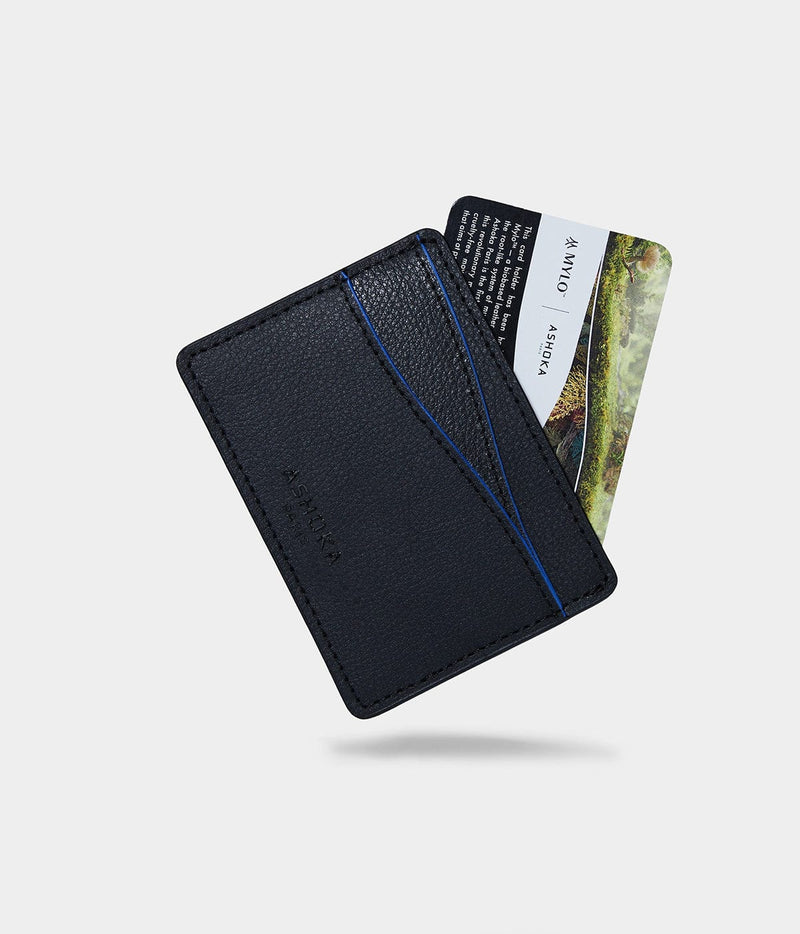 ASHOKA Paris Porte-cartes en champignon Mylo™️  bleu