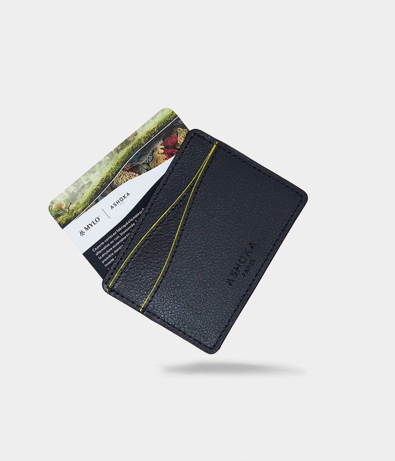 ASHOKA Paris Porte-cartes en champignon Mylo™️  jaune