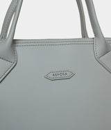 Immaculate Vegan - ASHOKA Paris Porte-documents full Apple Skin City gris perle