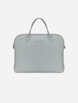 Immaculate Vegan - ASHOKA Paris Porte-documents full Apple Skin City gris perle