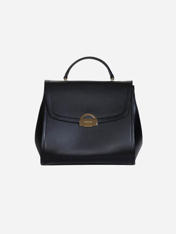 ASHOKA Paris Sac à main Paname full Apple Skin noir