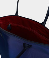 Immaculate Vegan - ASHOKA Paris Sac cabas Jolly Apple Skin et Nylon recyclé bleu marine