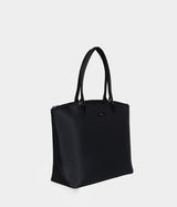 Immaculate Vegan - ASHOKA Paris Sac cabas Jolly Apple Skin et Nylon recyclé noir