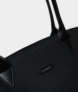 Immaculate Vegan - ASHOKA Paris Sac cabas Jolly Apple Skin et Nylon recyclé noir
