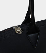 Immaculate Vegan - ASHOKA Paris Sac cabas Jolly Apple Skin et Nylon recyclé noir