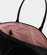 Immaculate Vegan - ASHOKA Paris Sac cabas Jolly Apple Skin et Nylon recyclé noir