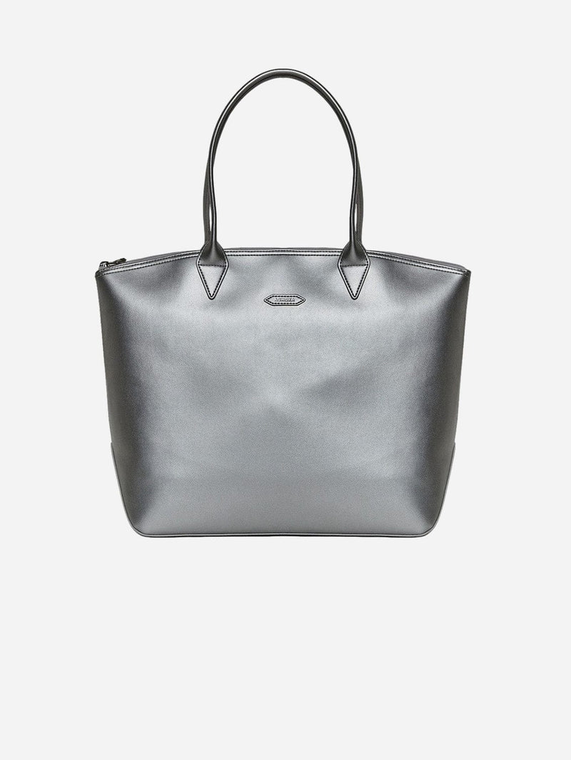ASHOKA Paris Sac cabas Jolly full Apple Skin argent