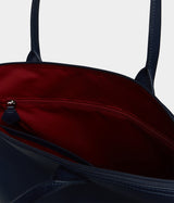 Immaculate Vegan - ASHOKA Paris Sac cabas Jolly full Apple Skin bleu marine