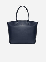 Immaculate Vegan - ASHOKA Paris Sac cabas Jolly full Apple Skin bleu marine
