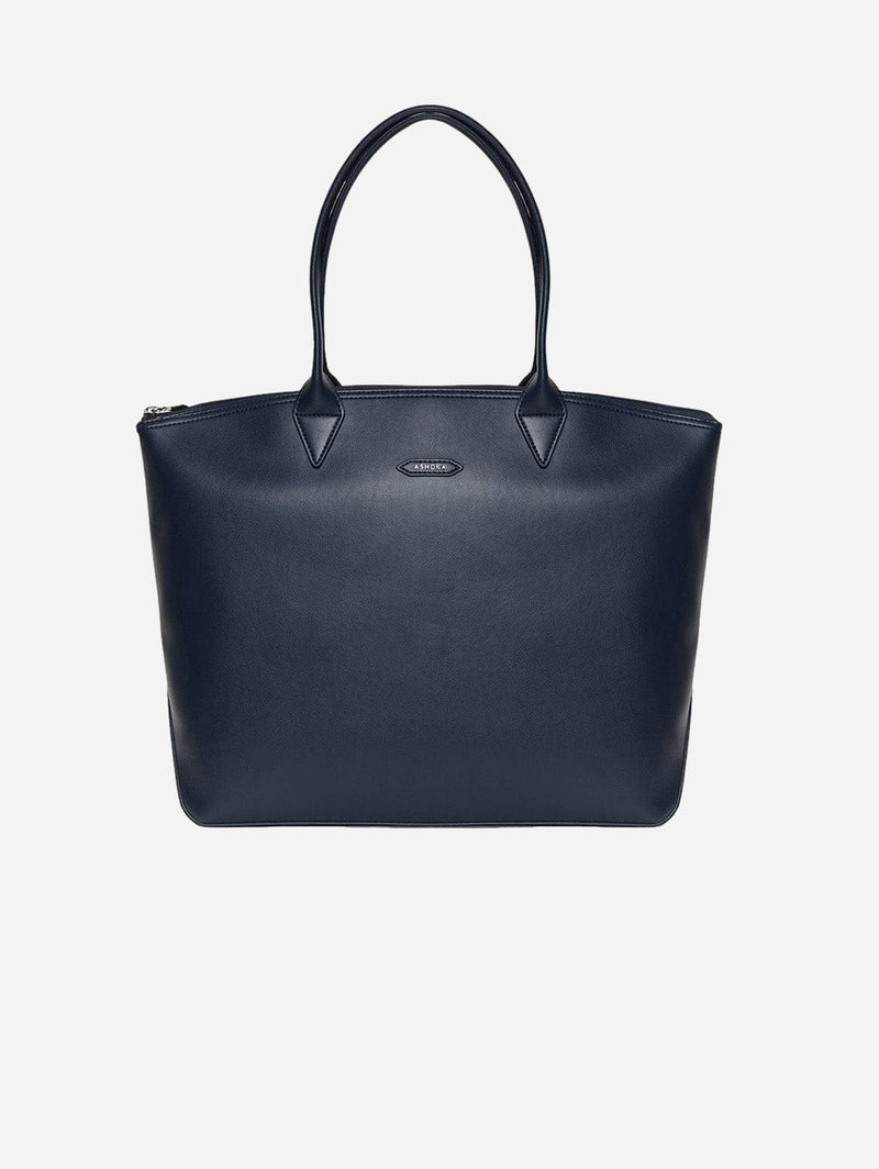 ASHOKA Paris Sac cabas Jolly full Apple Skin bleu marine