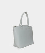 Immaculate Vegan - ASHOKA Paris Sac cabas Jolly full Apple Skin gris perle