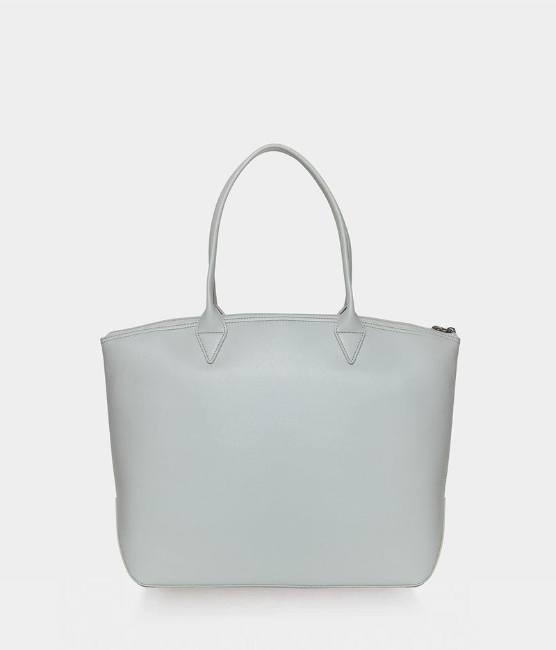 ASHOKA Paris Sac cabas Jolly full Apple Skin gris perle
