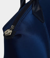 Immaculate Vegan - ASHOKA Paris Sac Journey Apple Skin et Nylon recyclé bleu marine