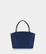 Immaculate Vegan - ASHOKA Paris Sac Journey Apple Skin et Nylon recyclé bleu marine