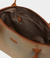 Immaculate Vegan - ASHOKA Paris Sac Journey Apple Skin et Nylon recyclé caramel
