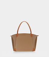 Immaculate Vegan - ASHOKA Paris Sac Journey Apple Skin et Nylon recyclé caramel