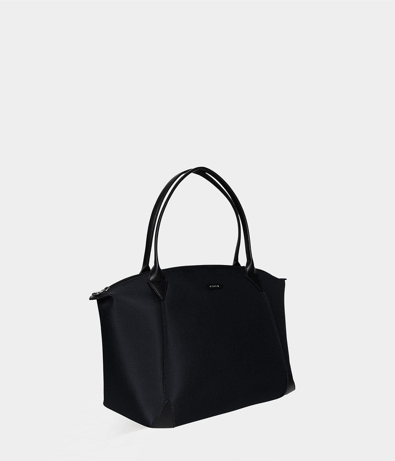 ASHOKA Paris Sac Journey Apple Skin et Nylon recyclé noir