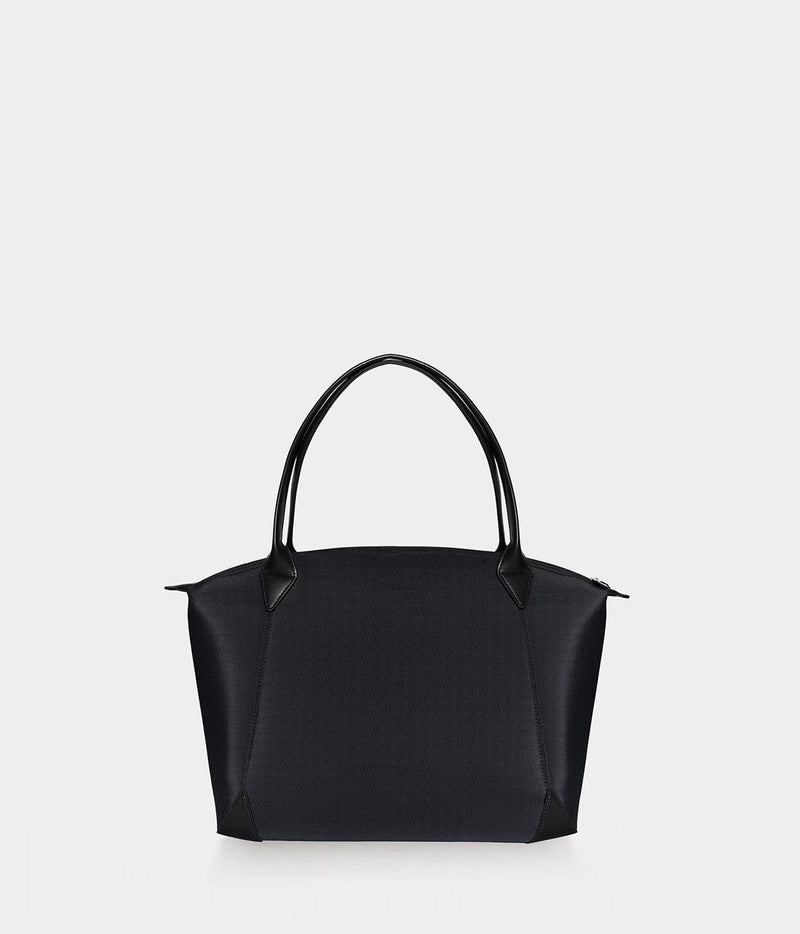 ASHOKA Paris Sac Journey Apple Skin et Nylon recyclé noir