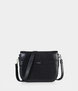 Immaculate Vegan - ASHOKA Paris Sac Marilyn Apple Skin & simili daim recyclé noir