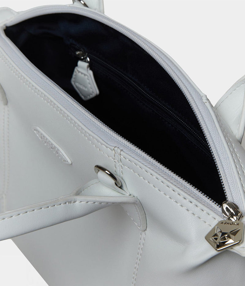 ASHOKA Paris Sac Pretty full Apple Skin blanc