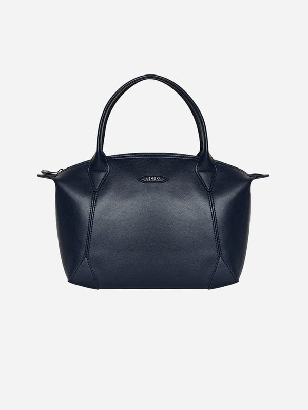 ASHOKA Paris Sac Pretty full Apple Skin bleu marine