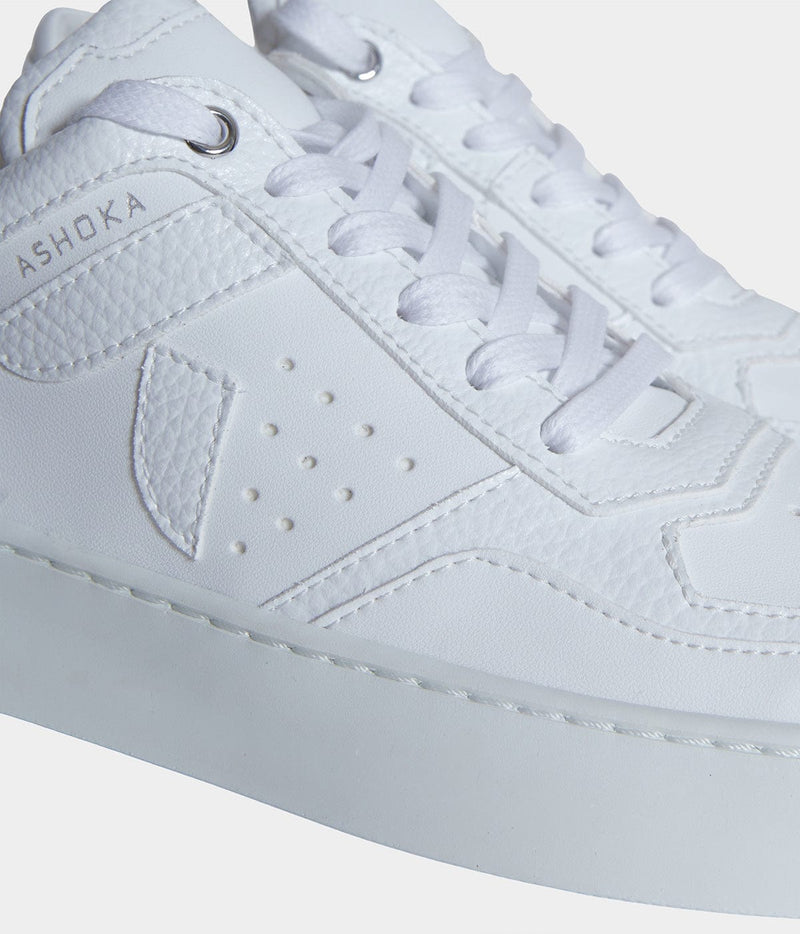 ASHOKA Paris Sneaker Matéo basse biosourcée & recyclée blanche