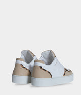 Immaculate Vegan - ASHOKA Paris Sneaker Matéo basse biosourcée & recyclée Léopard