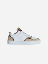 Immaculate Vegan - ASHOKA Paris Sneaker Matéo basse biosourcée & recyclée Léopard