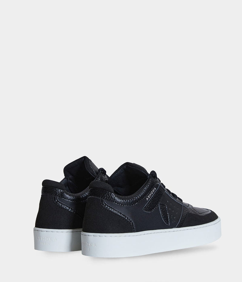 ASHOKA Paris Sneaker Matéo basse biosourcée & recyclée noire