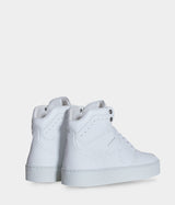 Immaculate Vegan - ASHOKA Paris Sneaker Matéo montante biosourcée & recyclée blanche