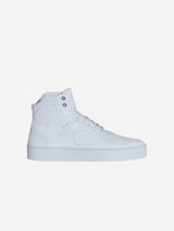 Immaculate Vegan - ASHOKA Paris Sneaker Matéo montante biosourcée & recyclée blanche