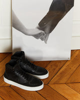 ASHOKA Paris Sneaker Matéo montante biosourcée & recyclée noire
