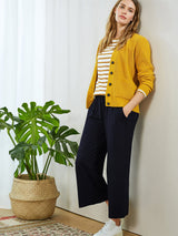 Immaculate Vegan - Baukjen Cropped Palazzo Trouser with LENZING™ ECOVERO™