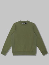 Immaculate Vegan - BEDI Classic Fit Heavyweight American Cotton Crewneck | Multiple Colours Olive / XS