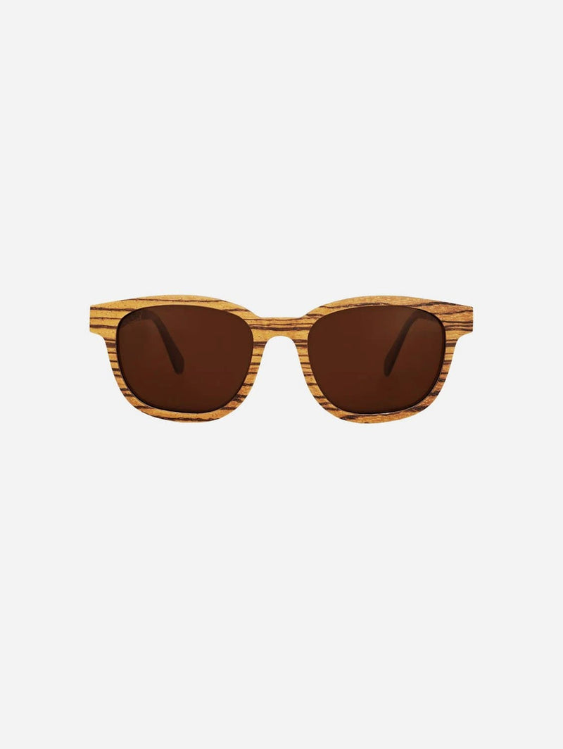 Bird Eyewear Rindill Eco-Friendly Wood Sunglasses | Amber or Charcoal Amber