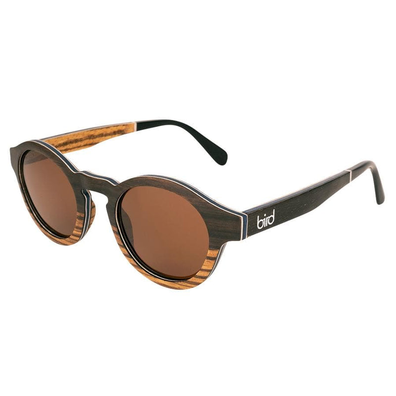 Bird Eyewear Blackcap Eco-Friendly Wood Sunglasses | Amber or Emerald