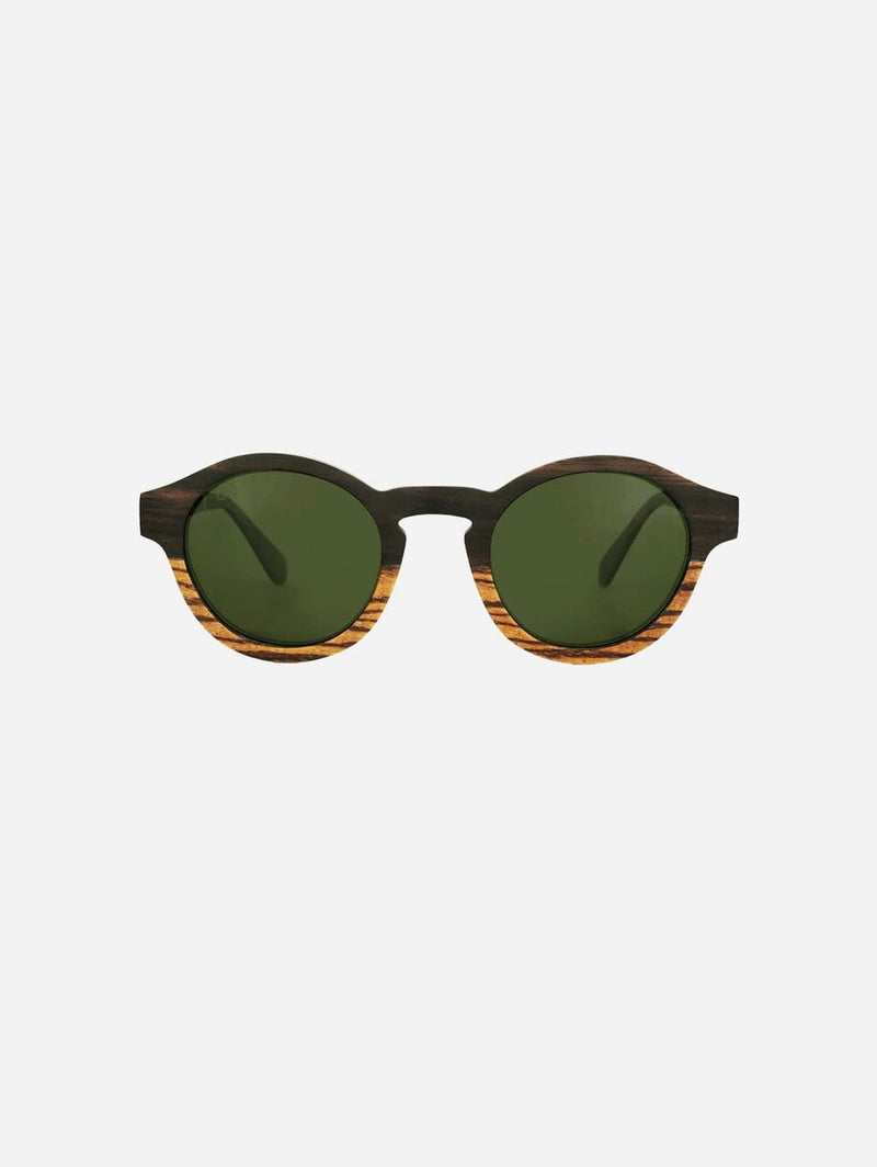 Bird Eyewear Blackcap Eco-Friendly Wood Sunglasses | Amber or Emerald Emerald