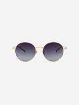Immaculate Vegan - Bird Eyewear Luna Repurposed Aluminium Sunglasses | Multiple Colours Gold - Charcoal Lens