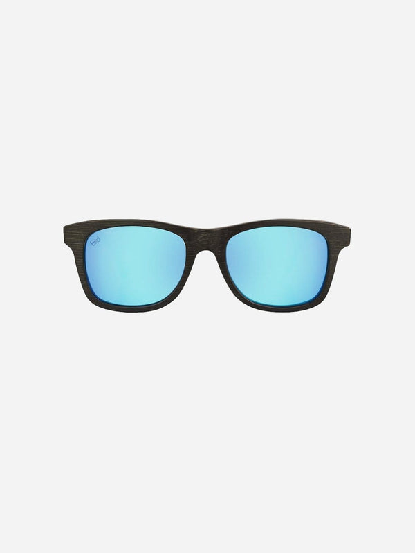 Bird Eyewear Jay Eco-Friendly Bamboo Sunglasses | Blue Mirror