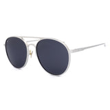 Immaculate Vegan - Bird Eyewear Apollo Repurposed Aluminium Large Aviator Sunglasses | Multiple Colours Silver