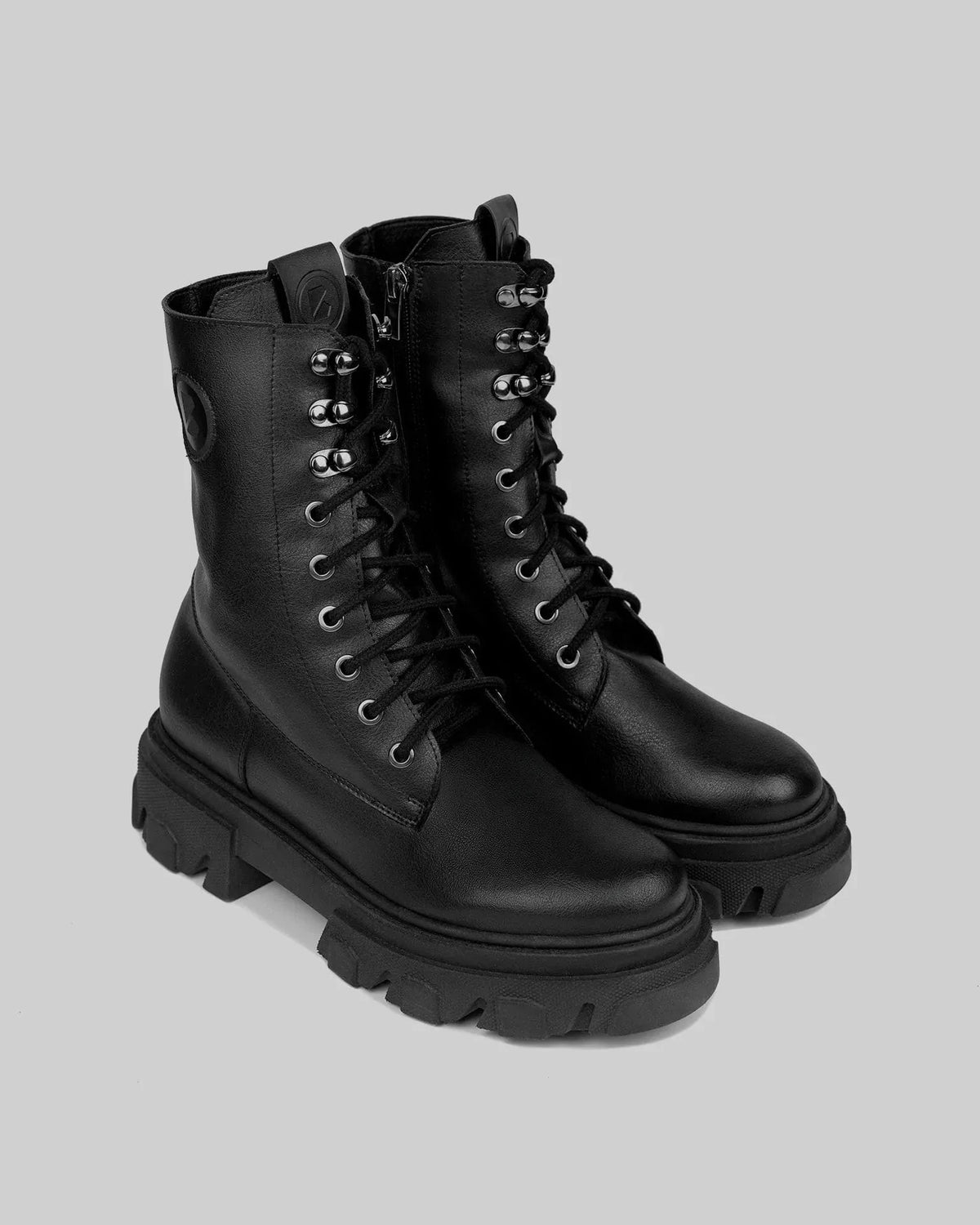 個人装備 ATTACHMENT VAQUETA LEATHER COMBAT BOOTS Techwear Combat Boots | Techwear Division