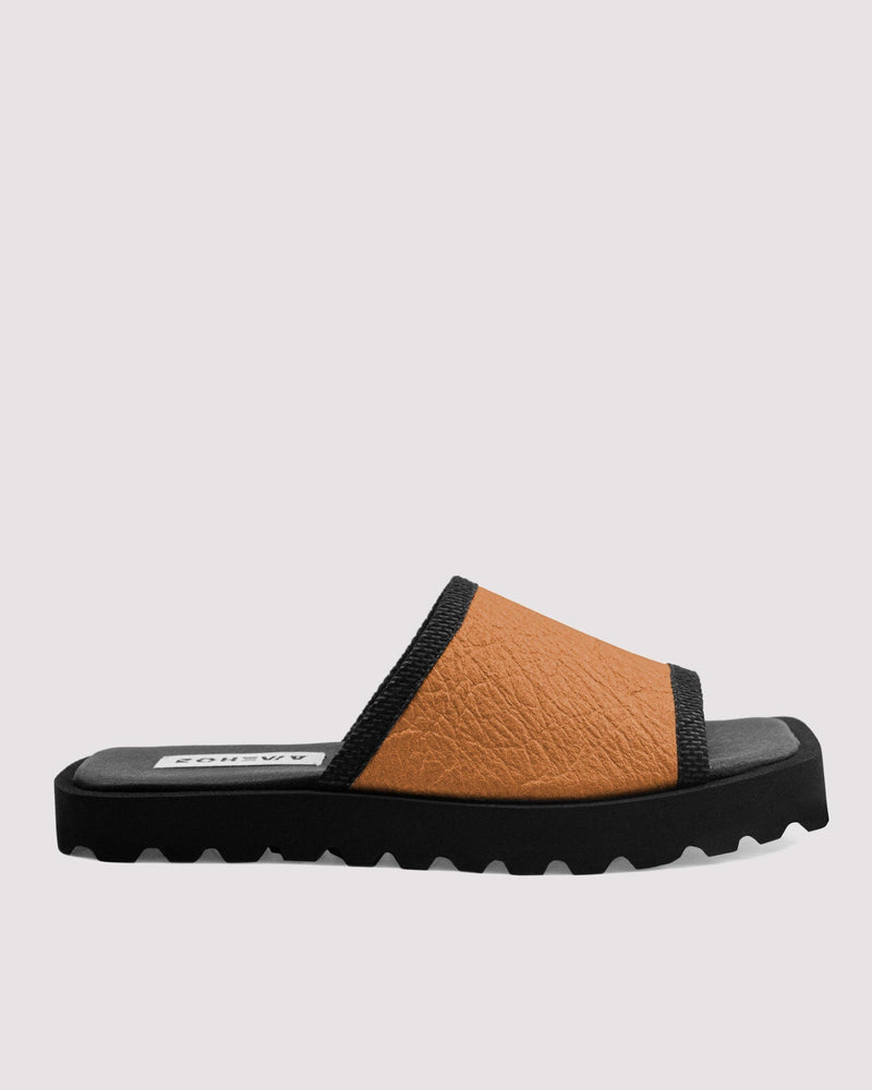 Bohema Pinatex® Vegan Leather Flat Slides | Multiple Colours