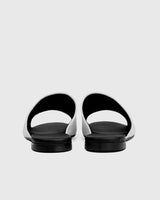 Bohema Ritzy Slides White made of grapes leather