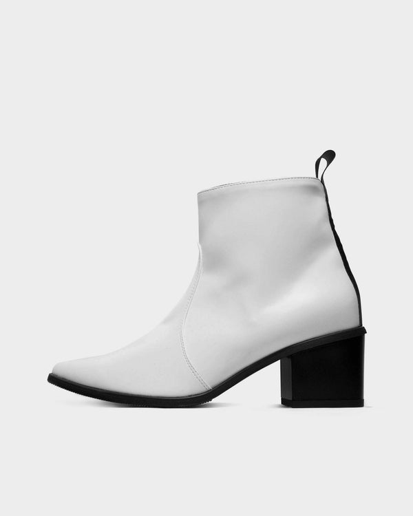 Bohema Swan No.1 White Nopal cactus leather boots