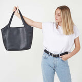 Immaculate Vegan - Canussa Executive Black - The bag for business women